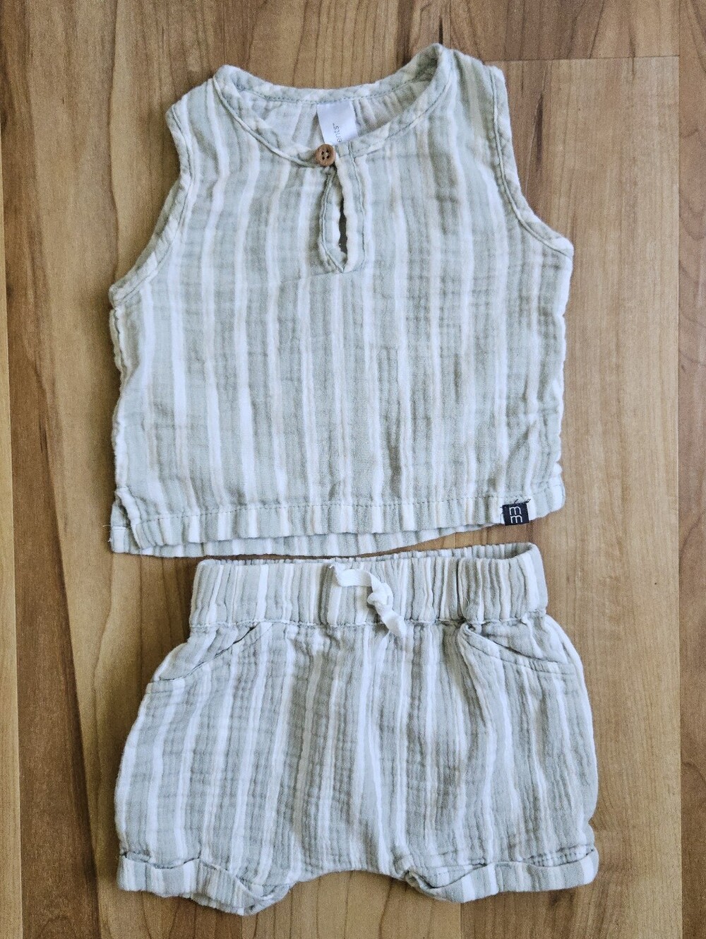 Muslin Cotton Baby Set